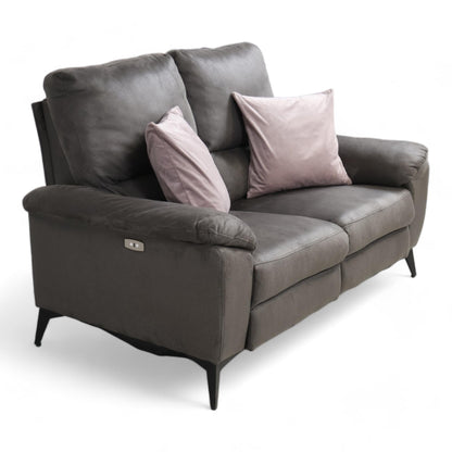 Utmerket tilstand | Mora 2-seter recliner sofa i imitert skinn