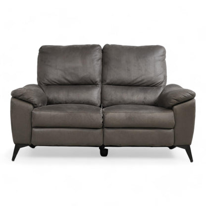 Utmerket tilstand | Mora 2-seter recliner sofa i imitert skinn