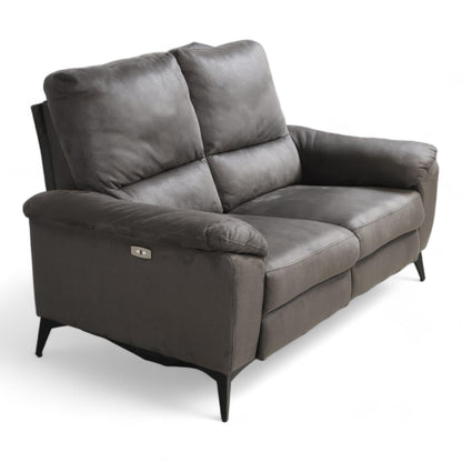 Utmerket tilstand | Mora 2-seter recliner sofa i imitert skinn
