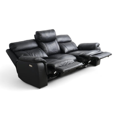 Nyrenset | Mora recliner 3 seter i skinn