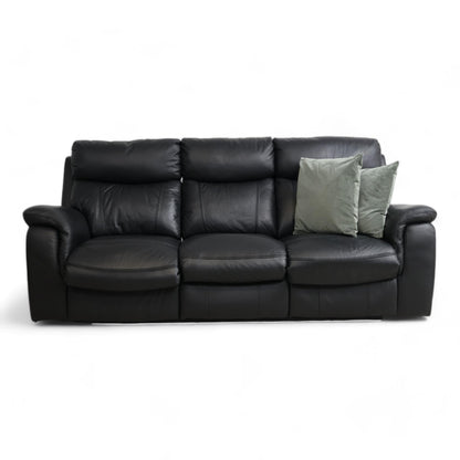 Nyrenset | Mora recliner 3 seter i skinn