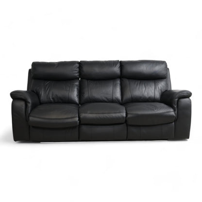 Nyrenset | Mora recliner 3 seter i skinn