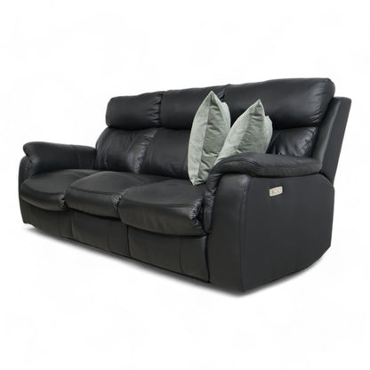 Nyrenset | Mora recliner 3 seter i skinn
