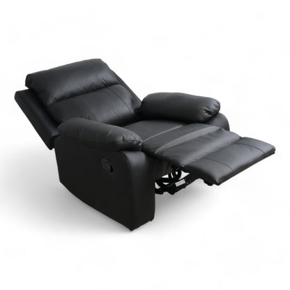 Nyrenset | Sort Mora recliner-stol