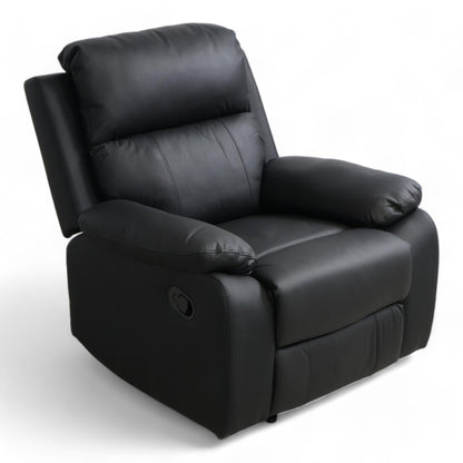 Nyrenset | Sort Mora recliner-stol
