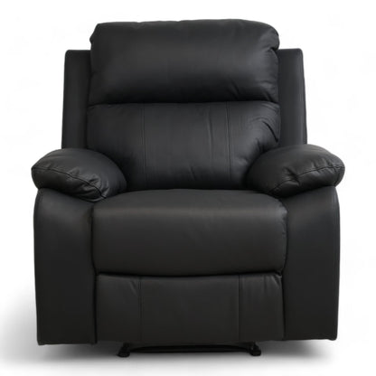 Nyrenset | Sort Mora recliner-stol