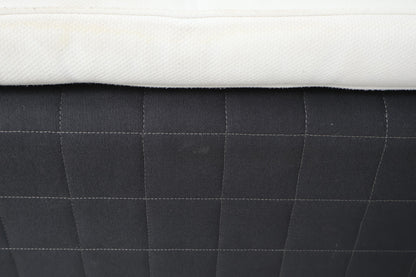 Nyrenset | Mørk grå IKEA Skårer Rammemadrass med overmadrass 120x200