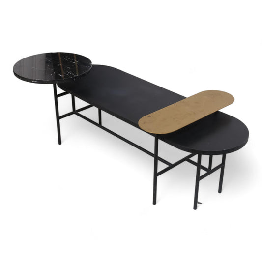 Nyrenset | Jamie Hayon Palette Table JH7 sofabord i marmor og gull