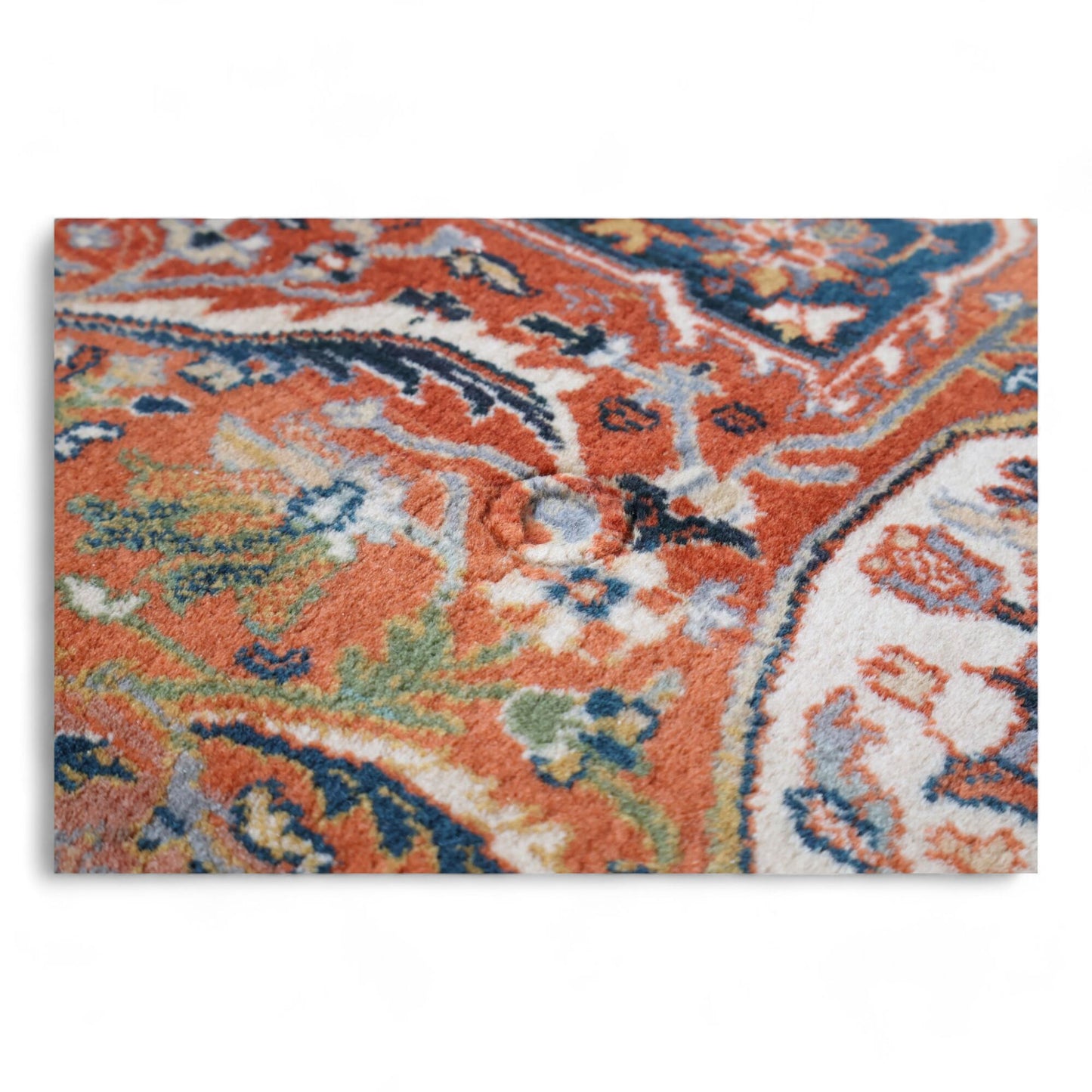 Kvalitetssikret | Mønstrete teppe i rødt, 227x168cm