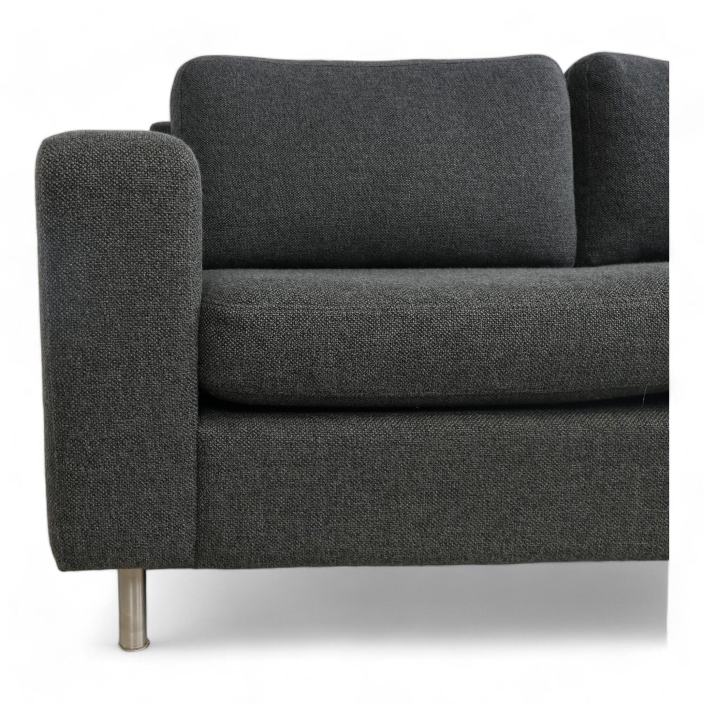 Utmerket tilstand | Mørk grå Bolia Scandinavia Sofa 3-seter sofa med sjeselong