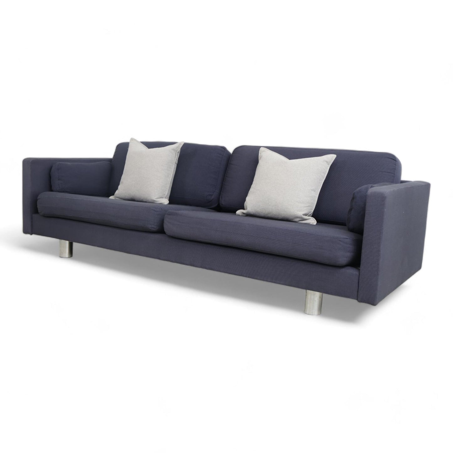 Nyrenset | Blå 3-seter sofa fra Søren Lund
