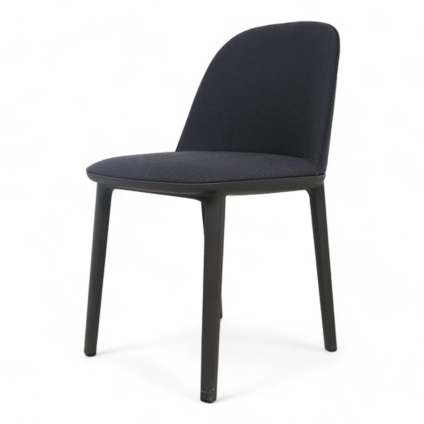 Nyrenset | Sort Vitra Softshell Side stol