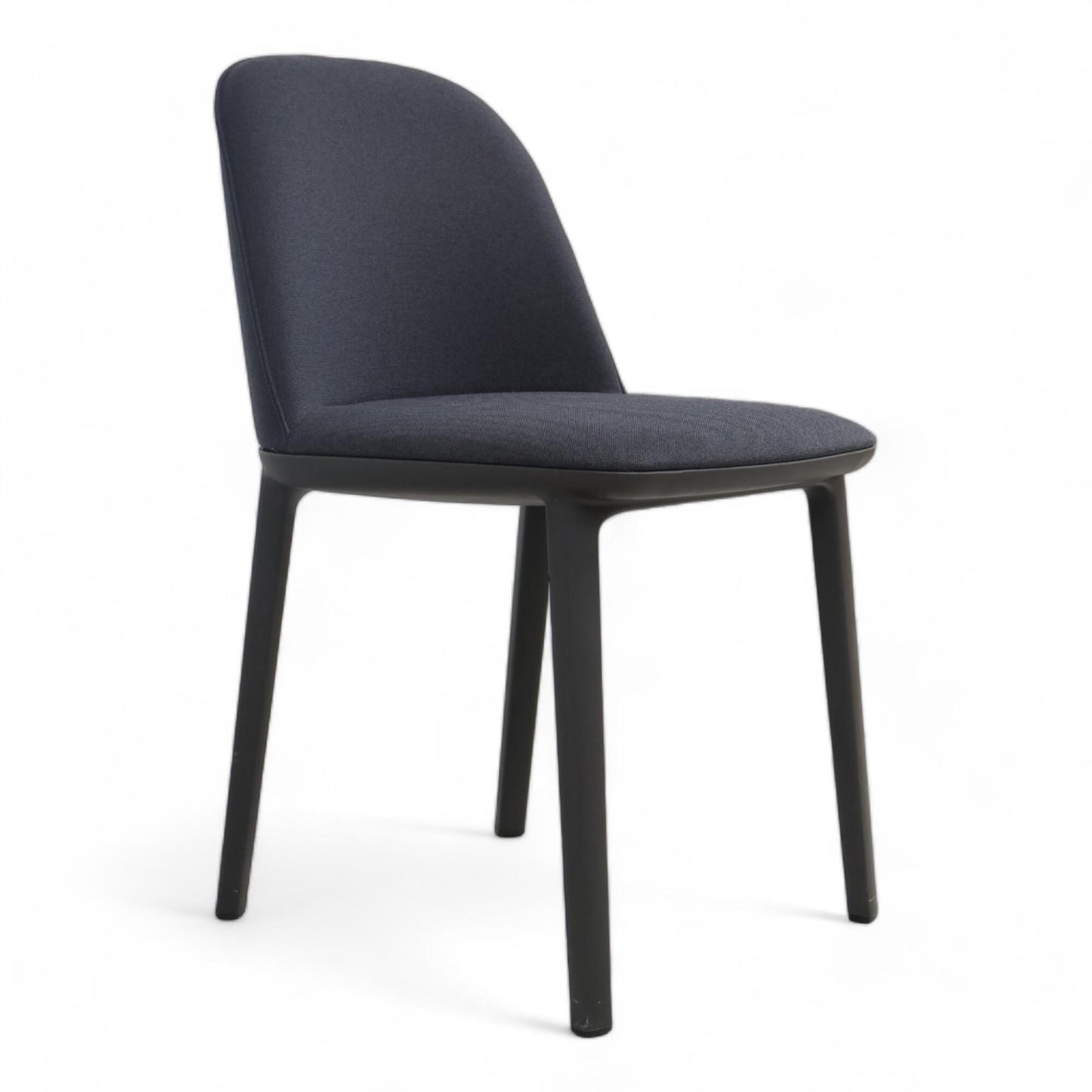 Nyrenset | Sort Vitra Softshell Side stol