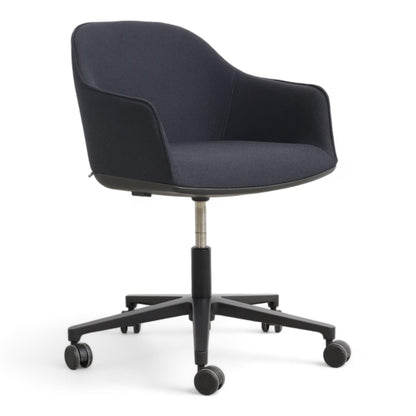 Nyrenset | Vitra Softshell kontorstol i mørk grå