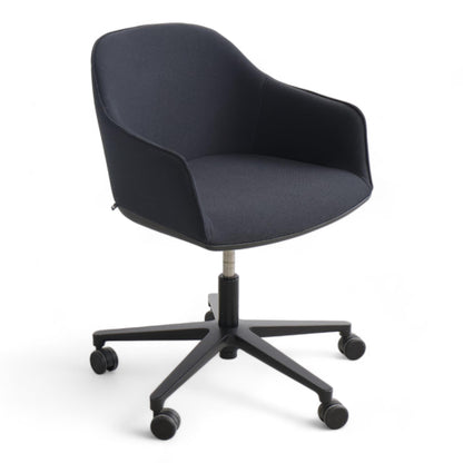 Nyrenset | Vitra Softshell kontorstol i mørk grå