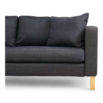 Nyrenset | Grå IKEA Karlstad 3-seter sofa