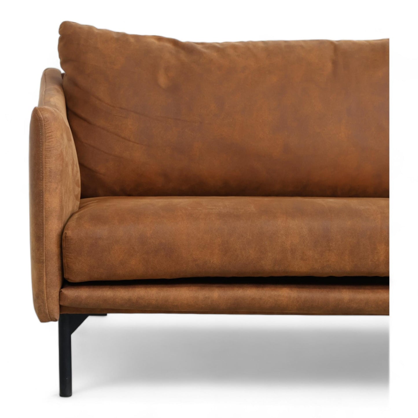 Utmerket tilstand | Brun Trendrom Harpan 3-seter sofa i skinn