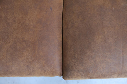 Utmerket tilstand | Brun Trendrom Harpan 3-seter sofa i skinn