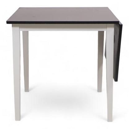 Nyrenset | Uttrekkbart spisebord i brun/hvit fra Jysk