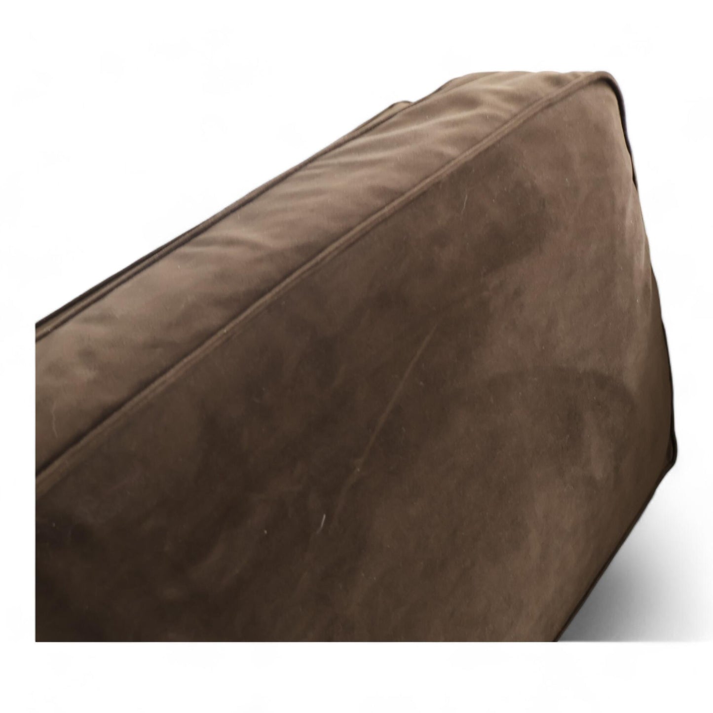 Nyrenset | SofaCompany Harper Lenestol i mørk brun velur