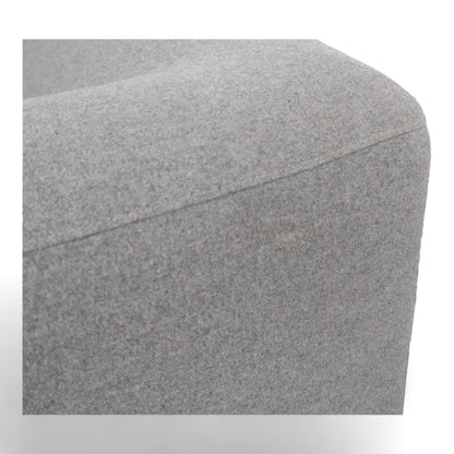 Nyrenset | Lys grå ull Eddie 3-seter sofa fra Sofacompany