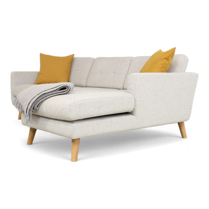 Nyrenset | Lys grå Sofacompany Conrad 3-seter sofa i ullstoff