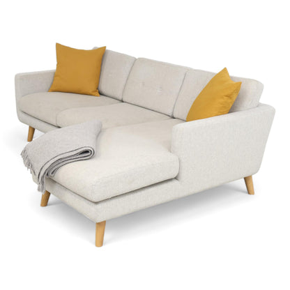 Nyrenset | Lys grå Sofacompany Conrad 3-seter sofa i ullstoff