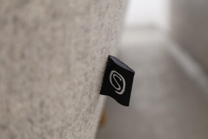 Nyrenset | Lys grå Sofacompany Conrad 3-seter sofa i ullstoff