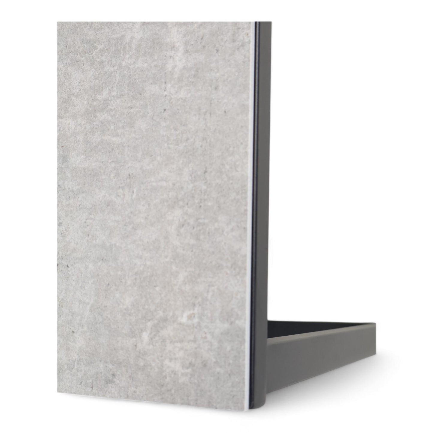Nyrenset | Brafab Talance Sofabord, betonglook grå plate, Sorte ben, 80x80