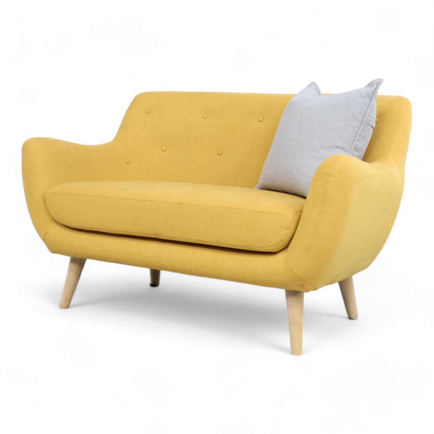 Nyrenset | Gul HERMAN 2-seter sofa fra Sofacompany