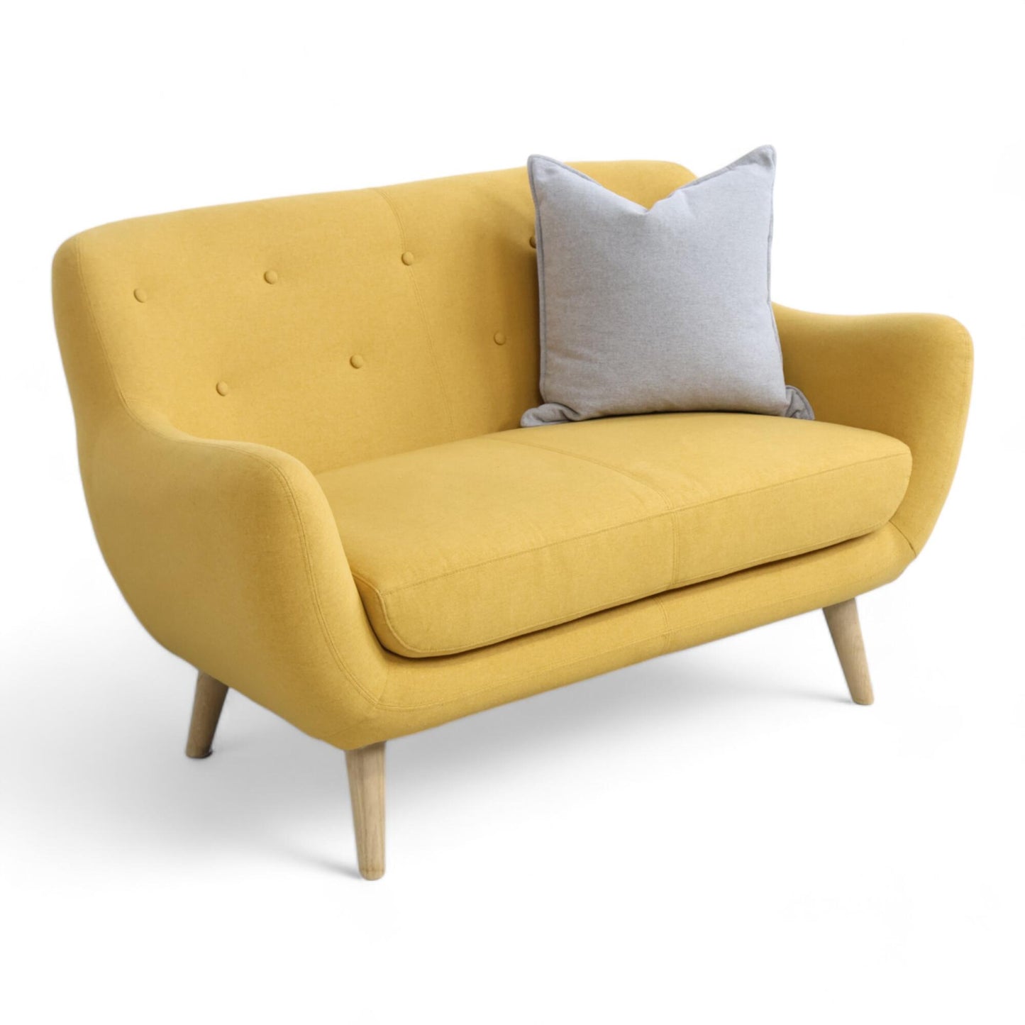 Nyrenset | Gul HERMAN 2-seter sofa fra Sofacompany