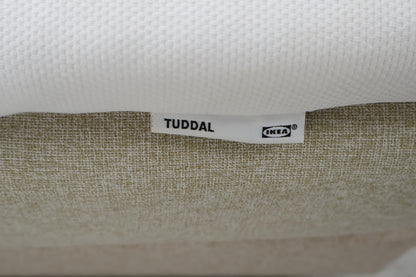 Nyrenset | Beige Jensen Pulse seng med Ikea Tuddal overmadrass, 160x200cm
