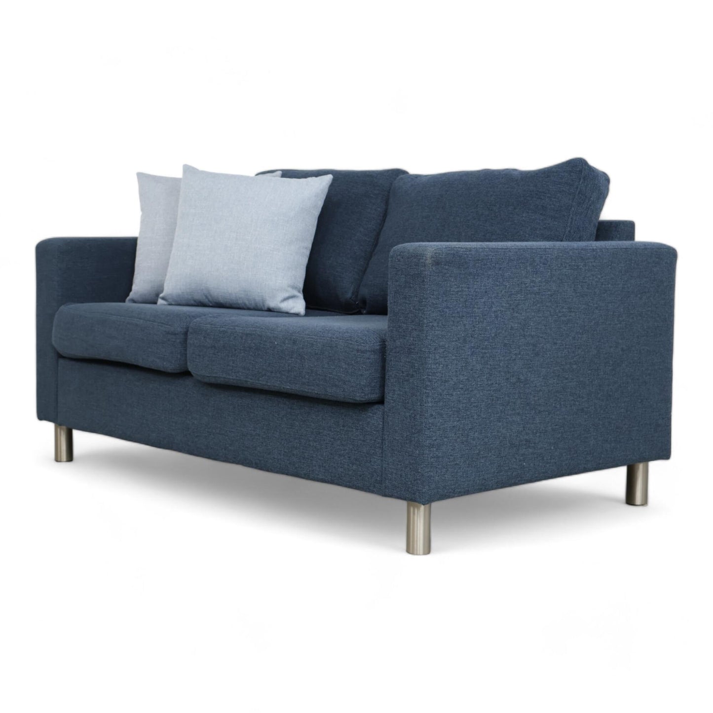 Nyrenset | Blå Bohus Krus 2-seter sofa