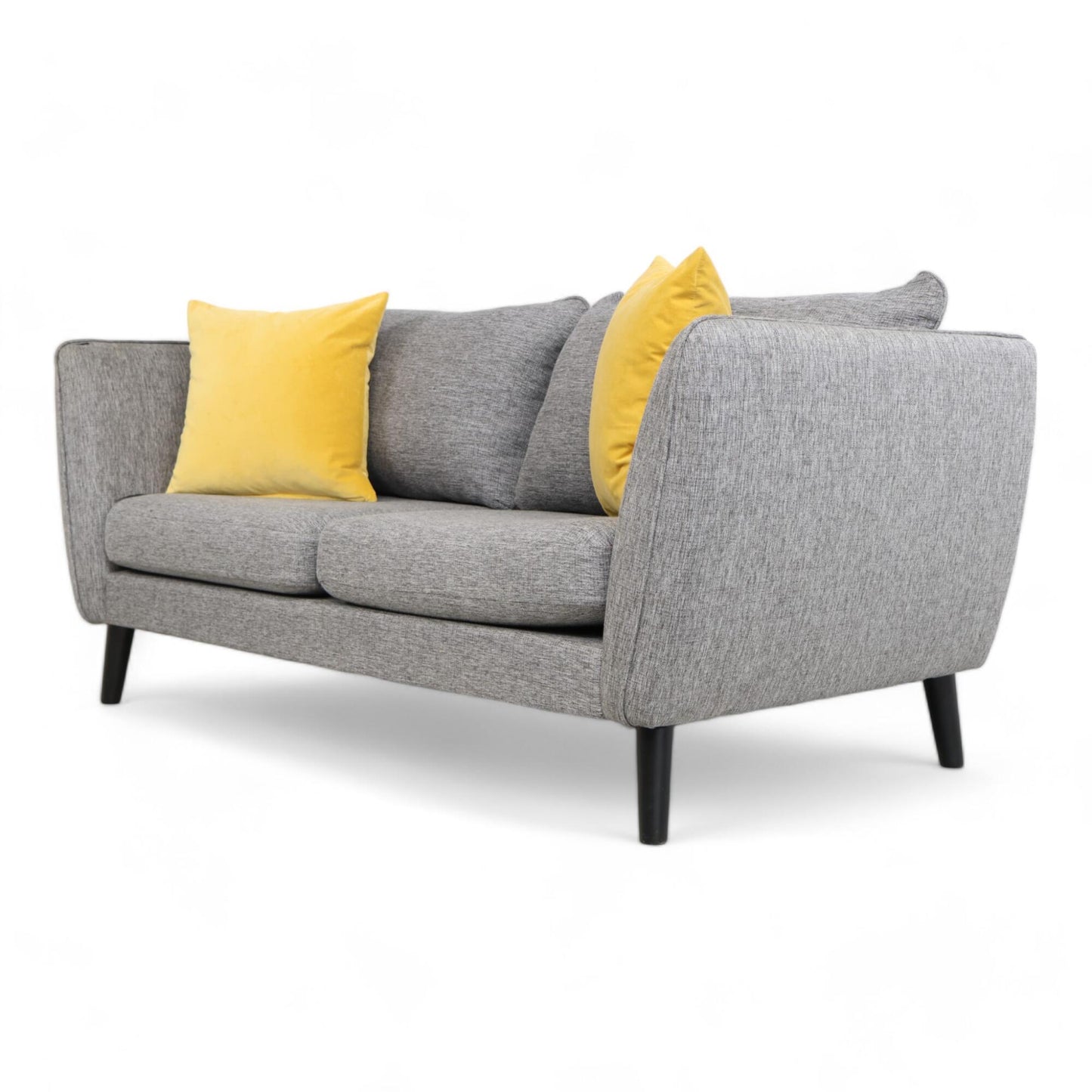Nyrenset | Lys grå 2-seter sofa med avtagbare putetrekk