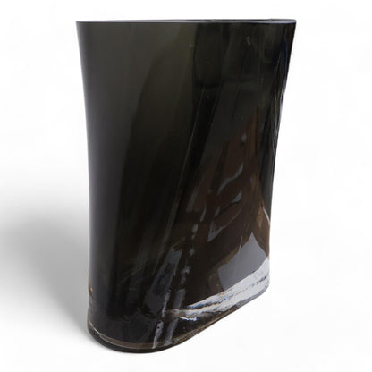 Helt nytt | Avery S Glass Vase 9x18cm/h22cm Black