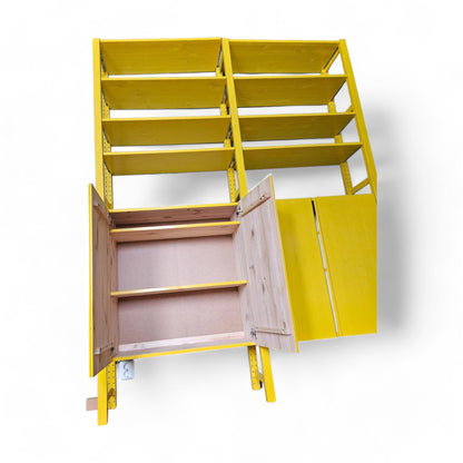 Kvalitetsikret | IKEA Ivar hylle, gul