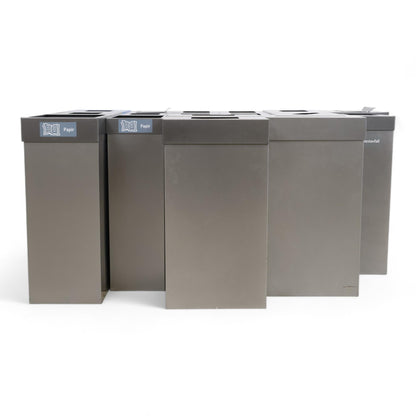 Nyrenset | Komplett søppelkasse-sett i metall