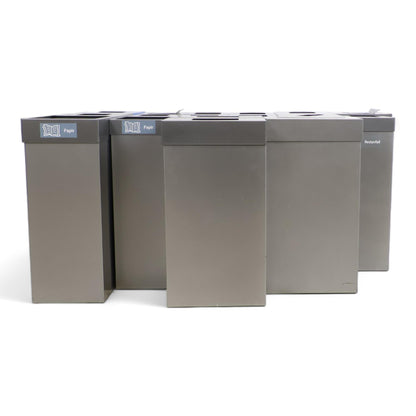 Nyrenset | Komplett søppelkasse-sett i metall