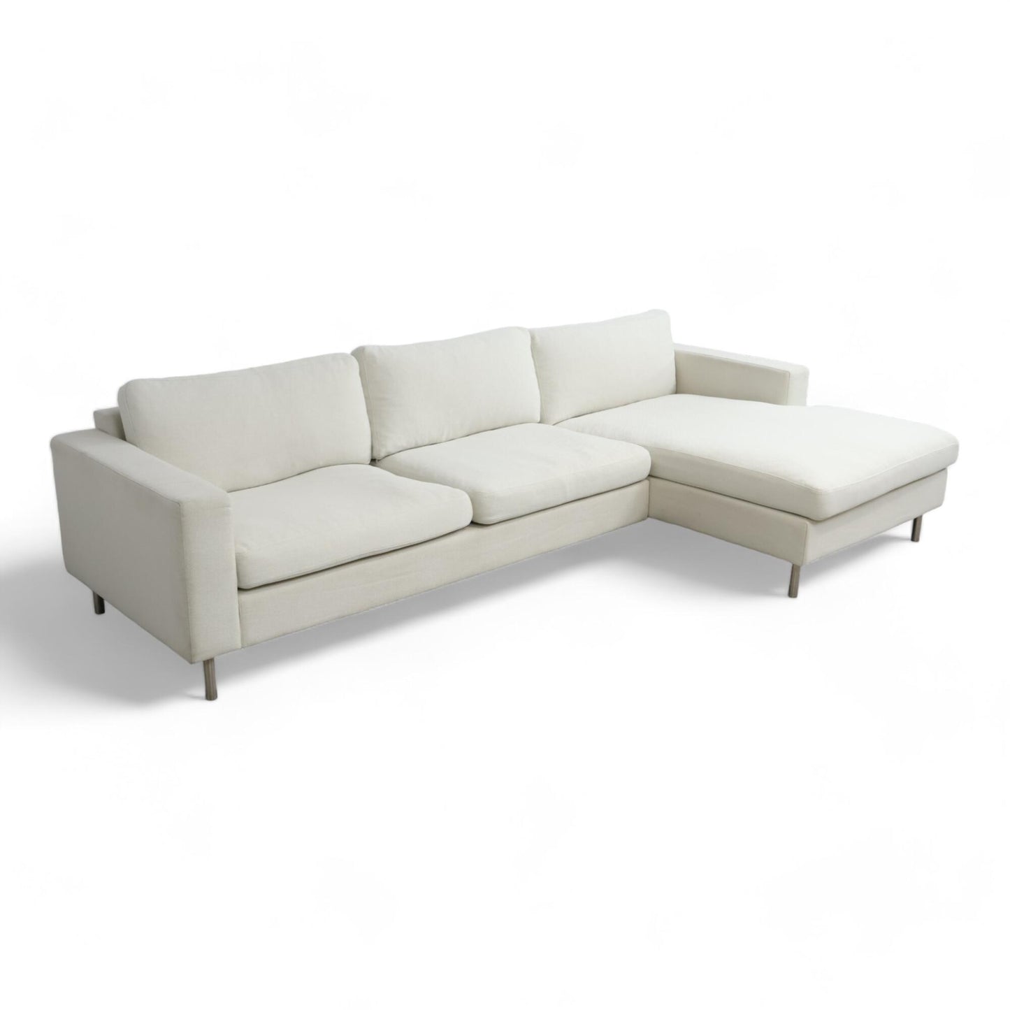 Nyrenset | Off white Bolia Scandinavia sofa med sjeselong
