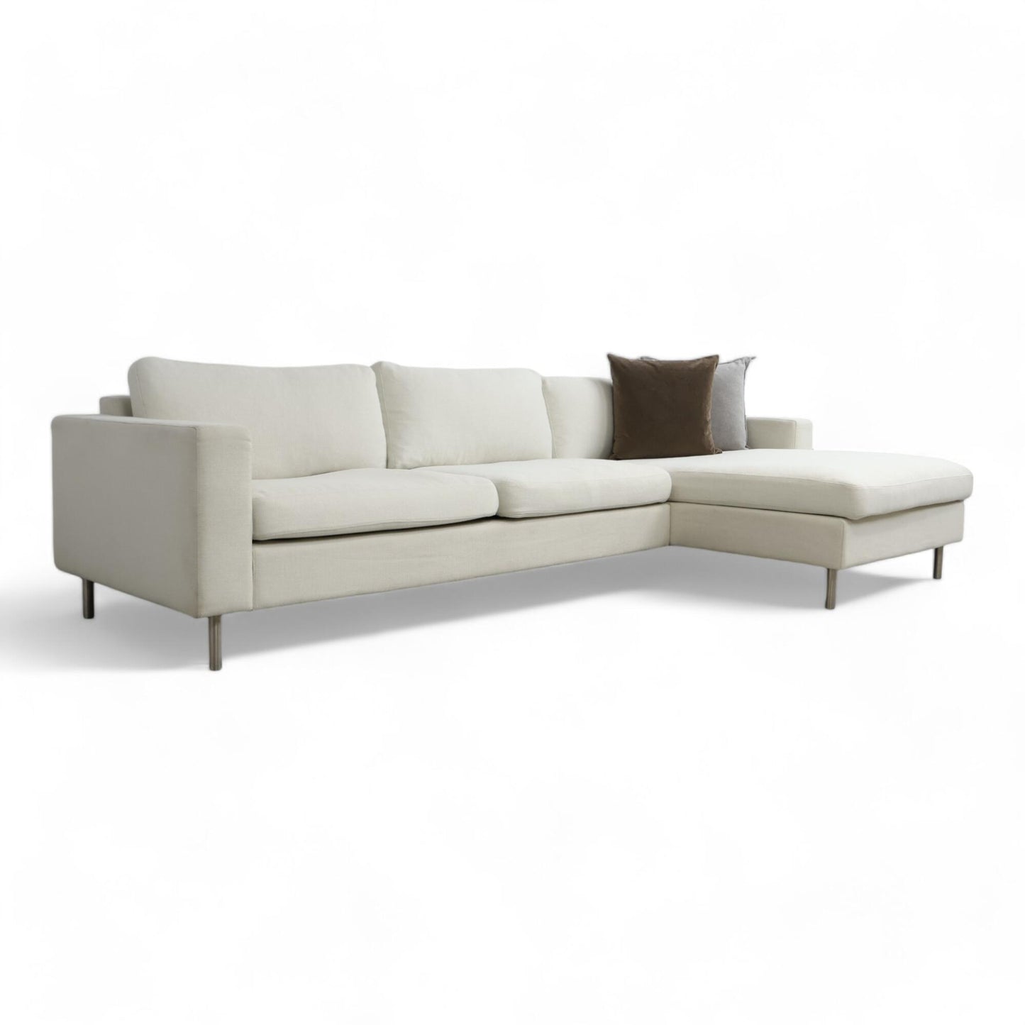 Nyrenset | Off white Bolia Scandinavia sofa med sjeselong