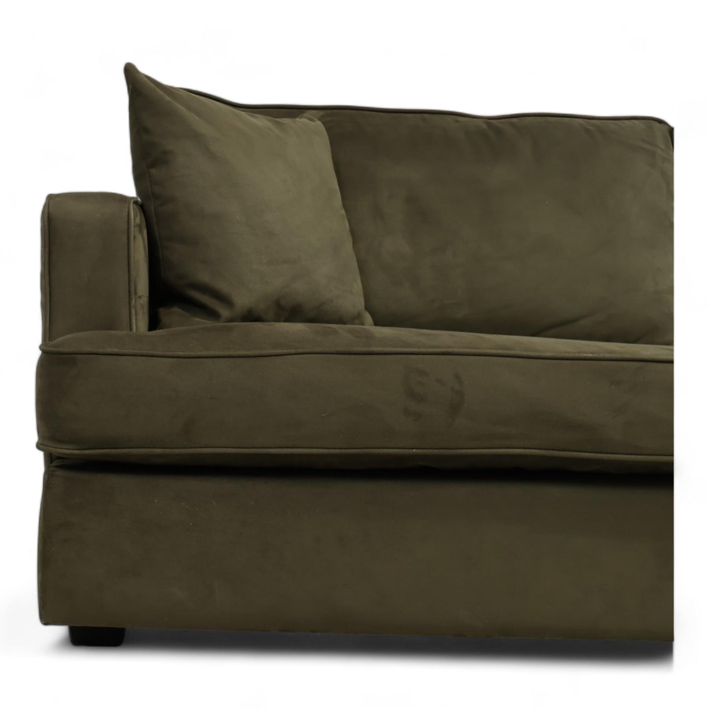 Nyrenset | Elegant 3-seter sofa i velur