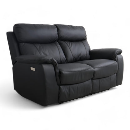 Nyrenset | Sort Mayfield 2-seter sofa