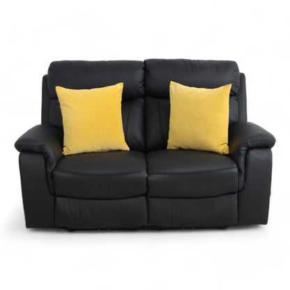 Nyrenset | Sort Mayfield 2-seter sofa