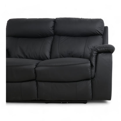 Nyrenset | Sort Mayfield 2-seter sofa