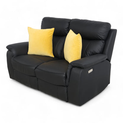 Nyrenset | Sort Mayfield 2-seter sofa