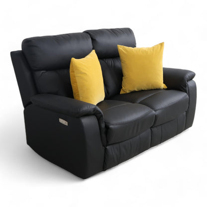 Nyrenset | Sort Mayfield 2-seter sofa