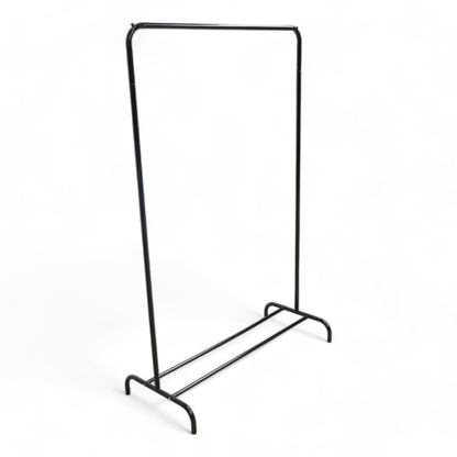 Nyrenset | Klesstativ med skohylle, 99 x 44 x 154 cm