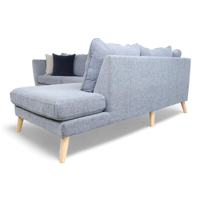 Nyrenset | Lys blå Skeidar Paris hjørnesofa