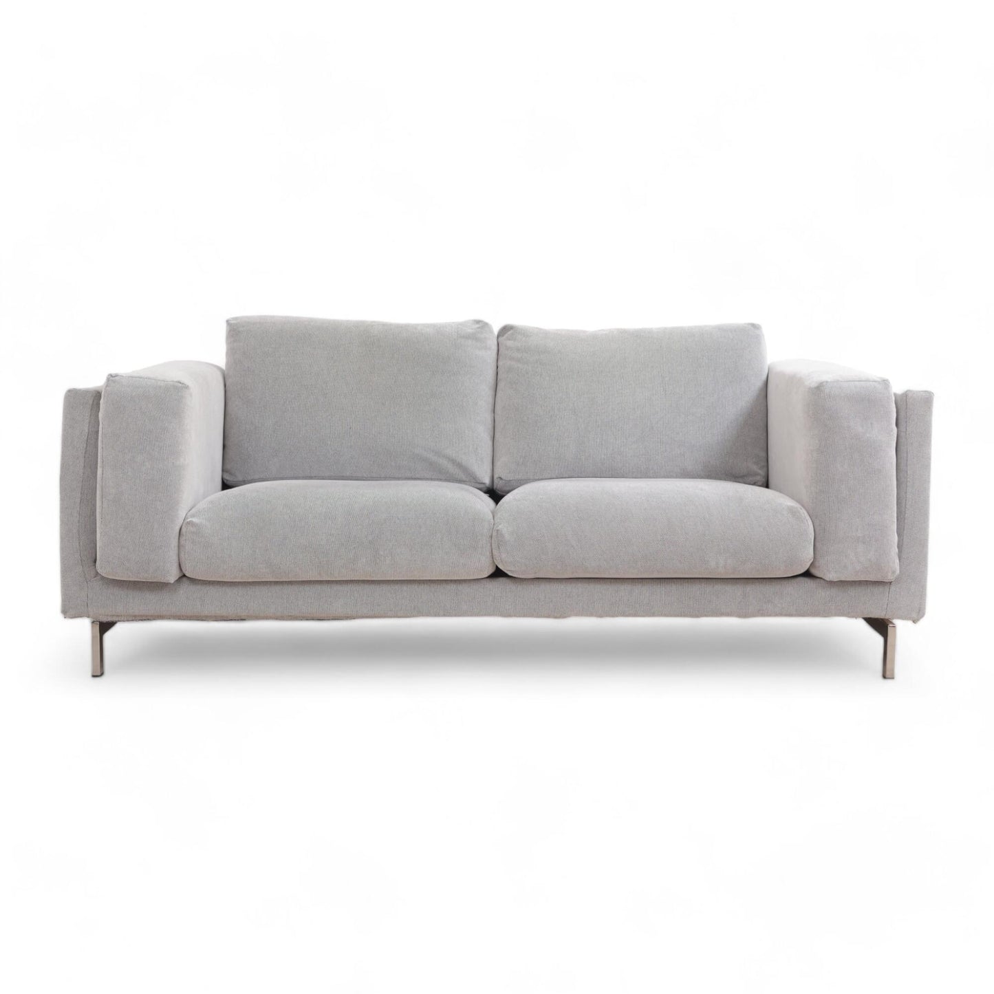 Nyrenset | Lys grå IKEA Nockeby 2-seter sofa