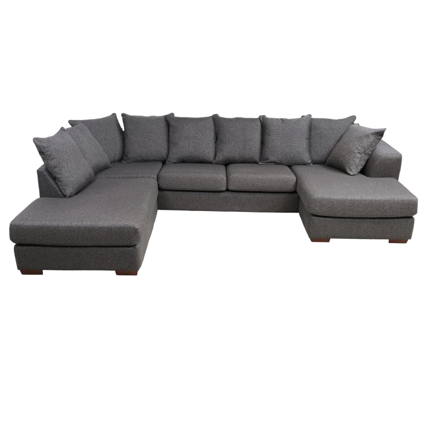 Havanna U-sofa fra A-Møbler, grå tekstil